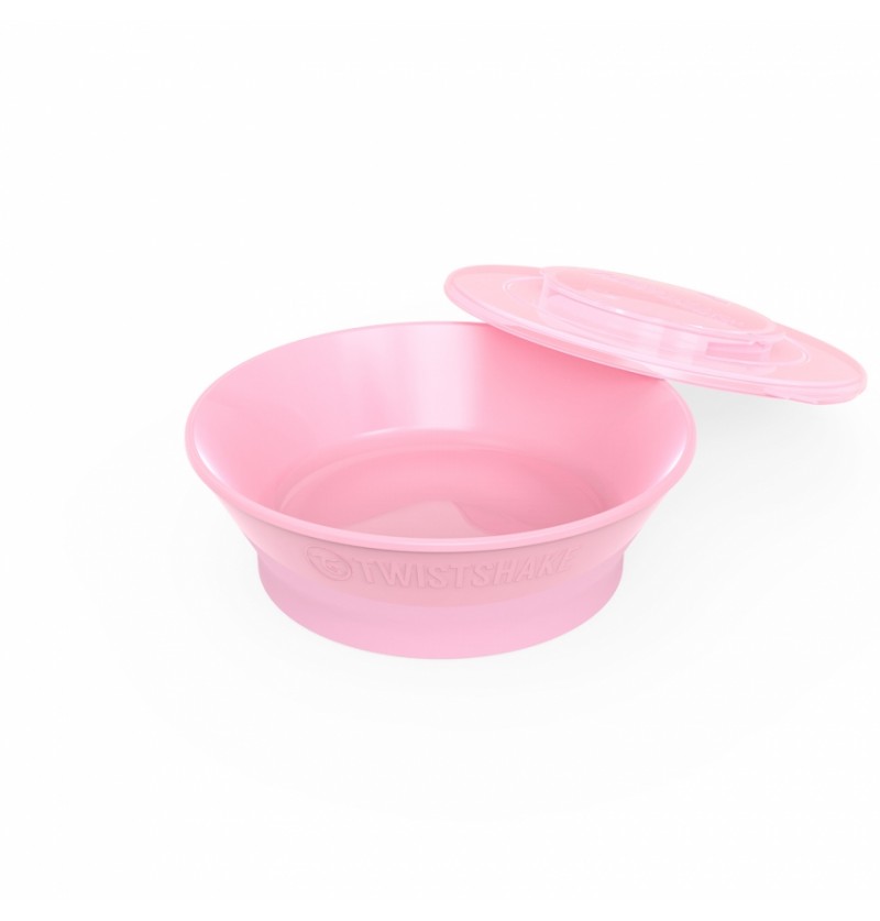 TWISTSHAKE BOWL 6M+ PASTEL ROSA