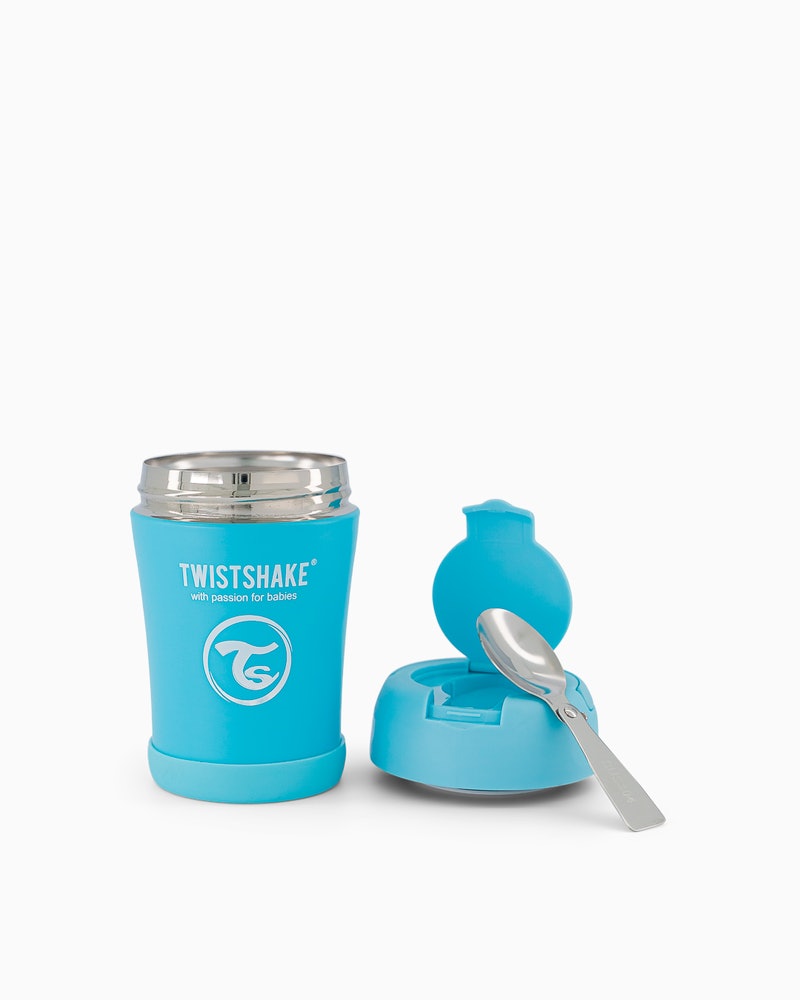 TWISTSHAKE TERMO FOOD 350ML PASTEL AZUL