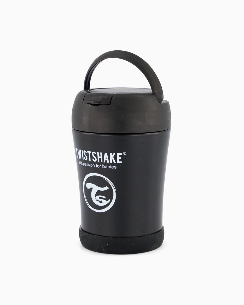 TWISTSHAKE TERMO FOOD 350ML PASTEL NEGRO