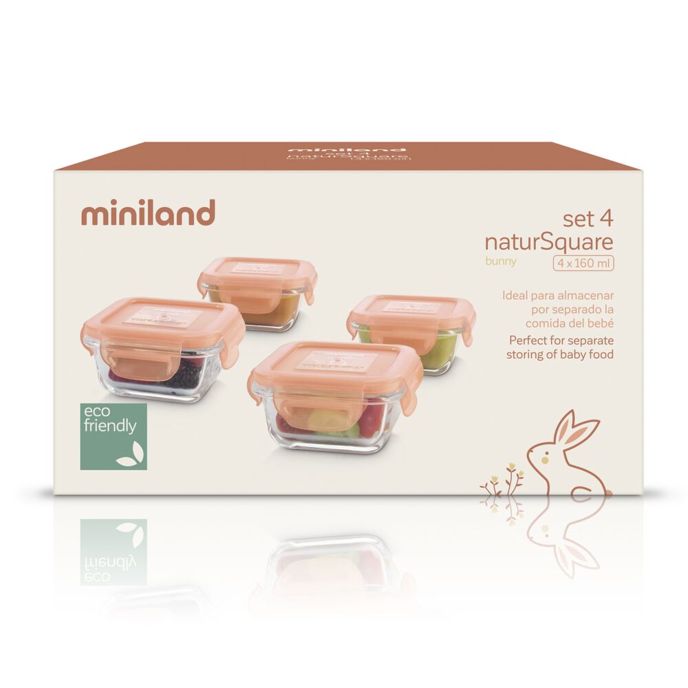 SET 4 NATURSQUARE BUNNY