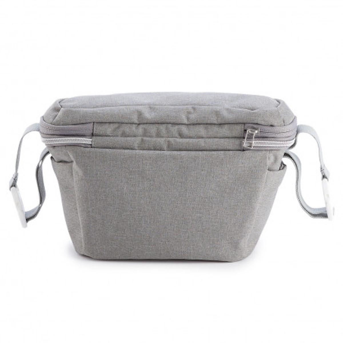 BOLSO ORGANIZADOR BIARRITZ C/CAMBIADOR GRIS CHINÉ