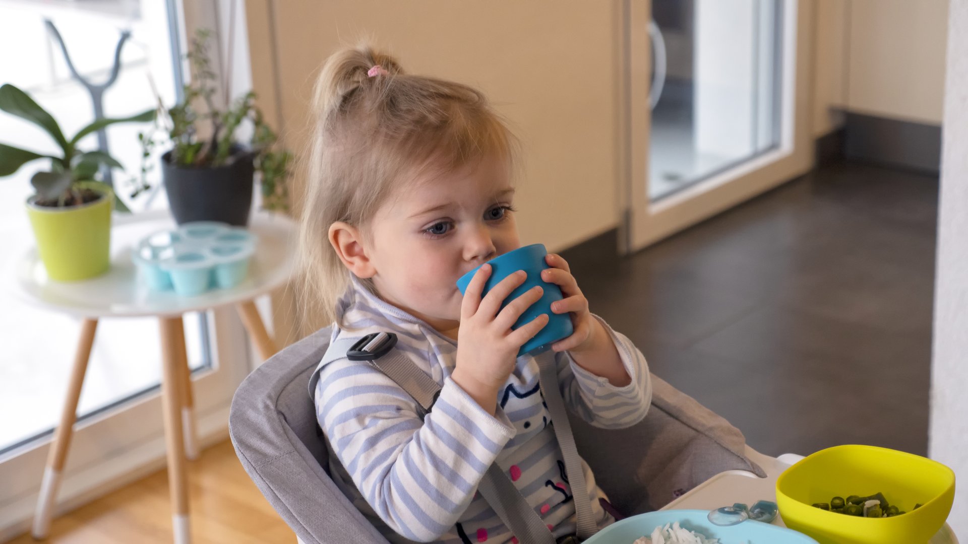 VASO SILICONA AZUL