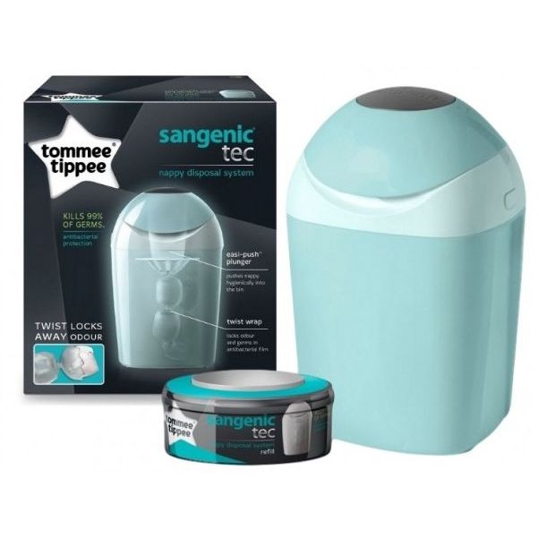 Contenedor de pañales Tommee Tippee Sangenic + 6 recambios