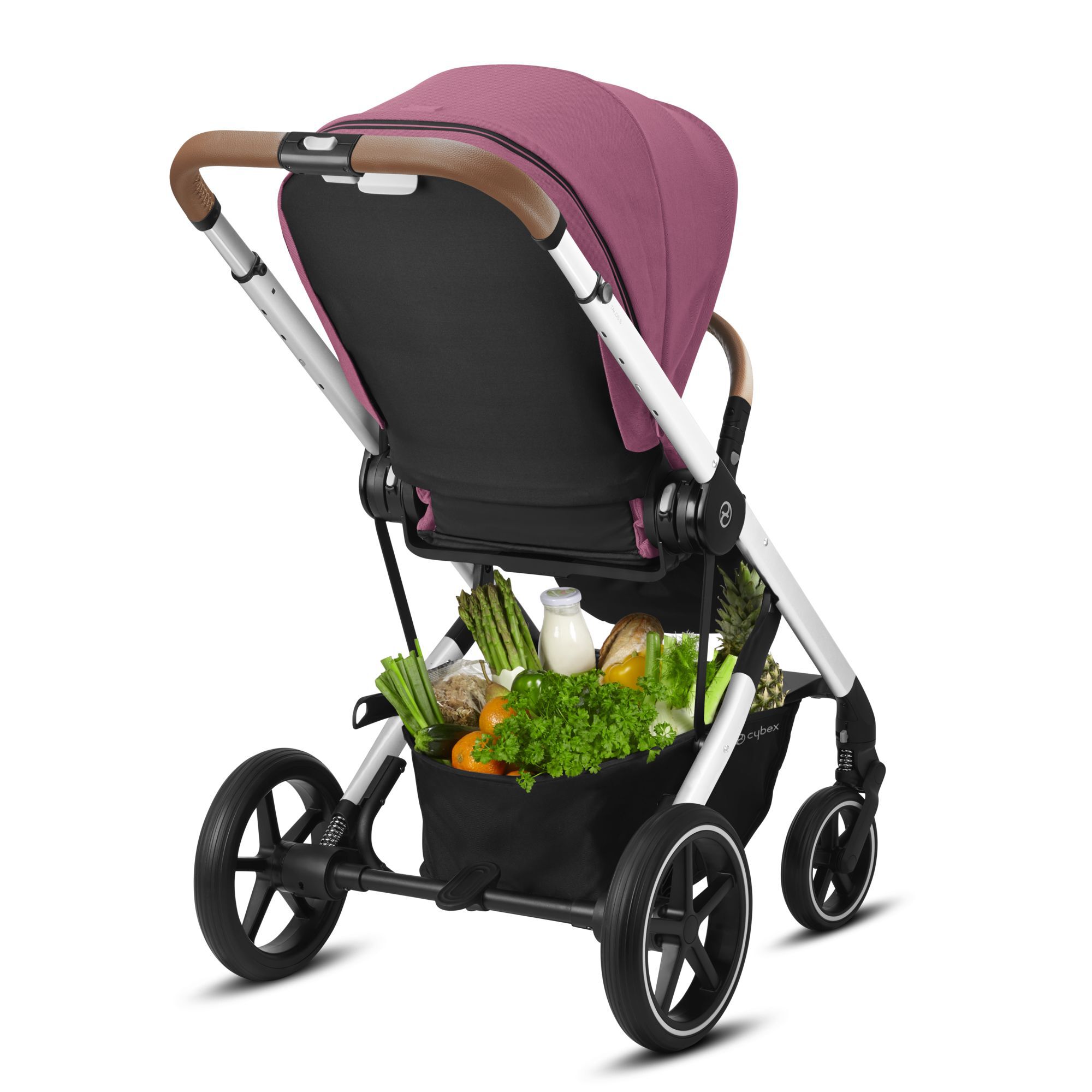 CYBEX BALIOS S LUX SILVER MAGNOLIA PINK