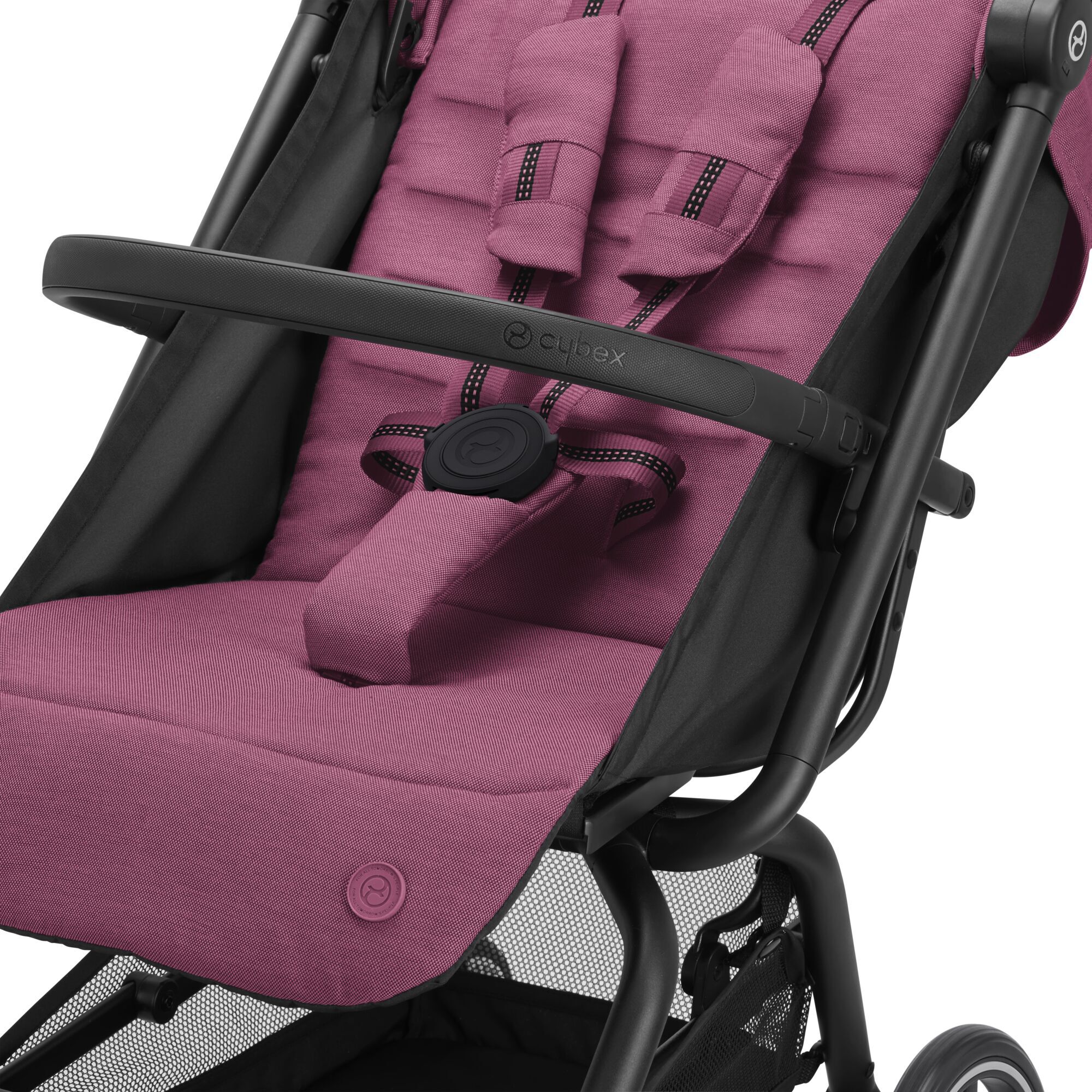 CYBEX EEZY S+ 2 BLACK MAGNOLIA PINK