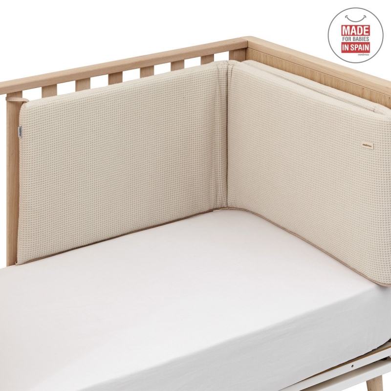 COLCHA+PROTECTOR I/V CUNA 60 SKY BEIGE