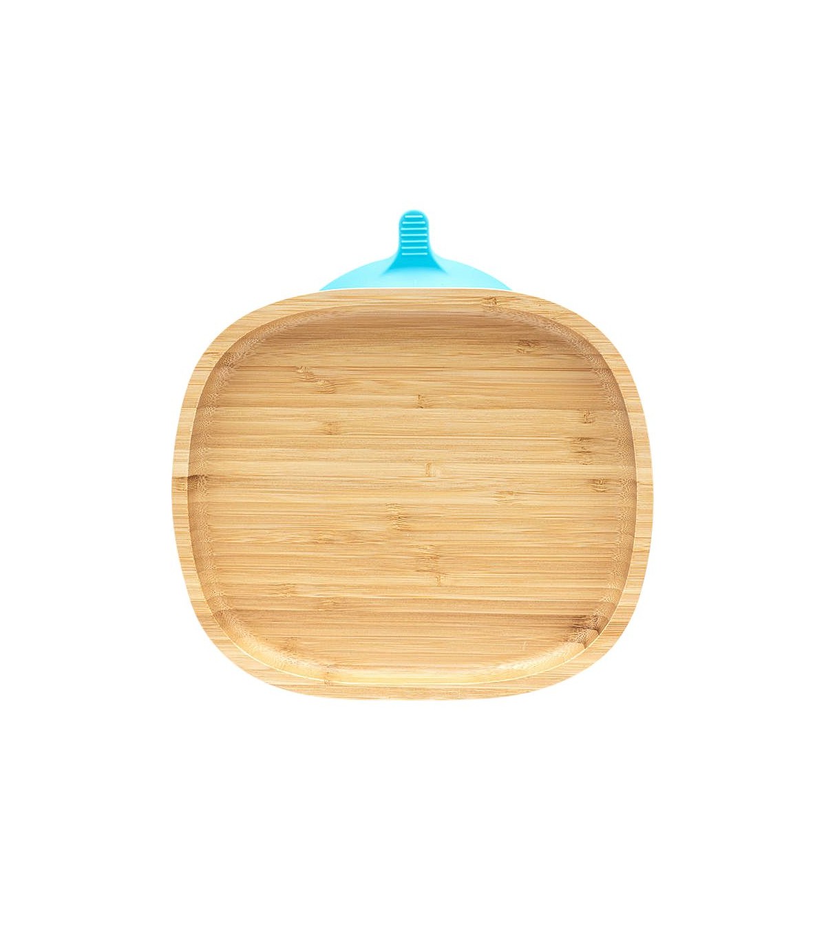 PLATO BAMBOO TODDLER SIN SECCIONES AZUL ECO RASCALS