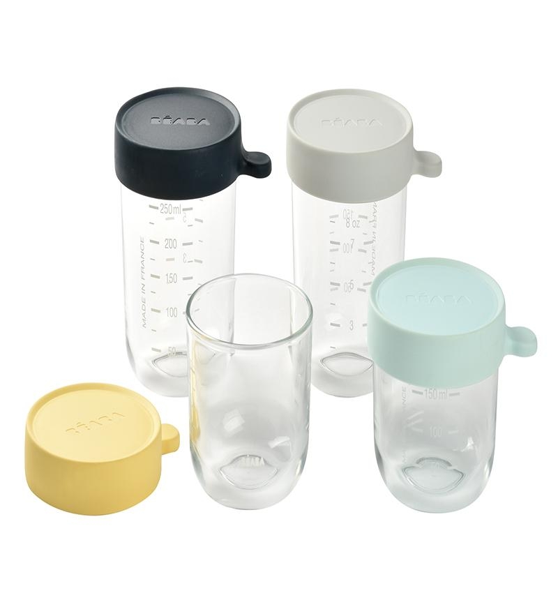 SET 4 PORTIONS VERRE 150+250ML