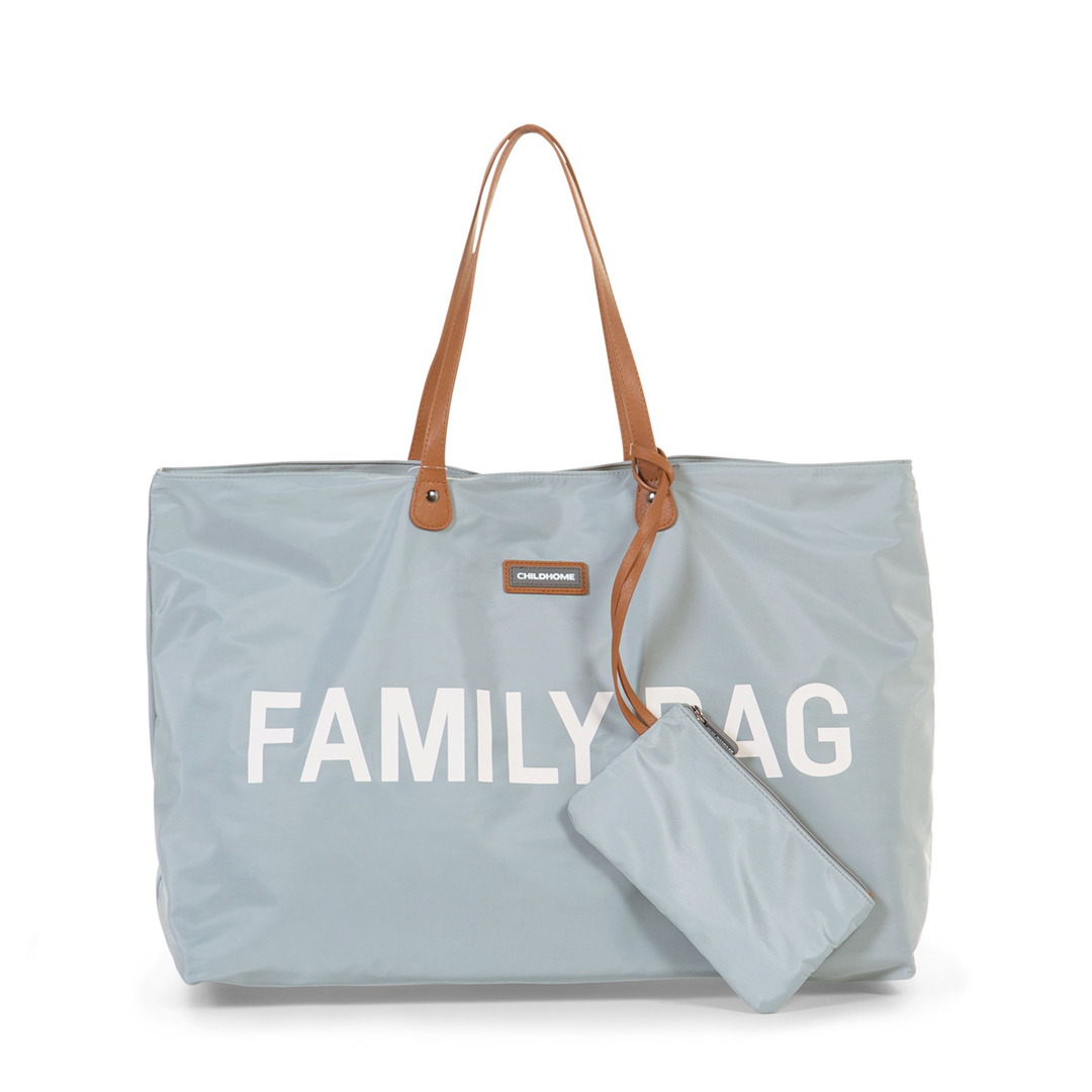 BOLSO FAMILY BAG GRIS/MARFIL