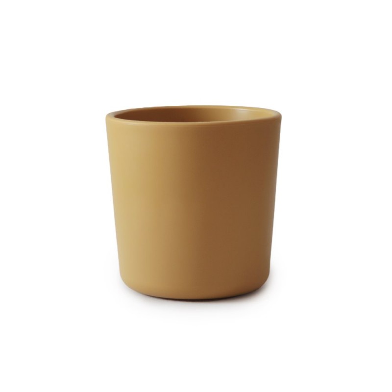 VASOS DE SILICONA MUSHIE MUSTARD