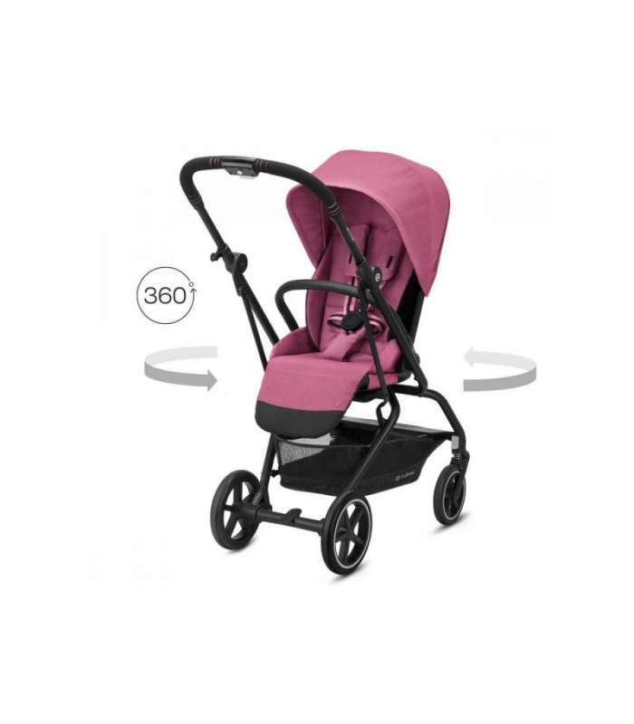 CYBEX EEZY S TWIST 2 BLACK MAGNOLIA PINK