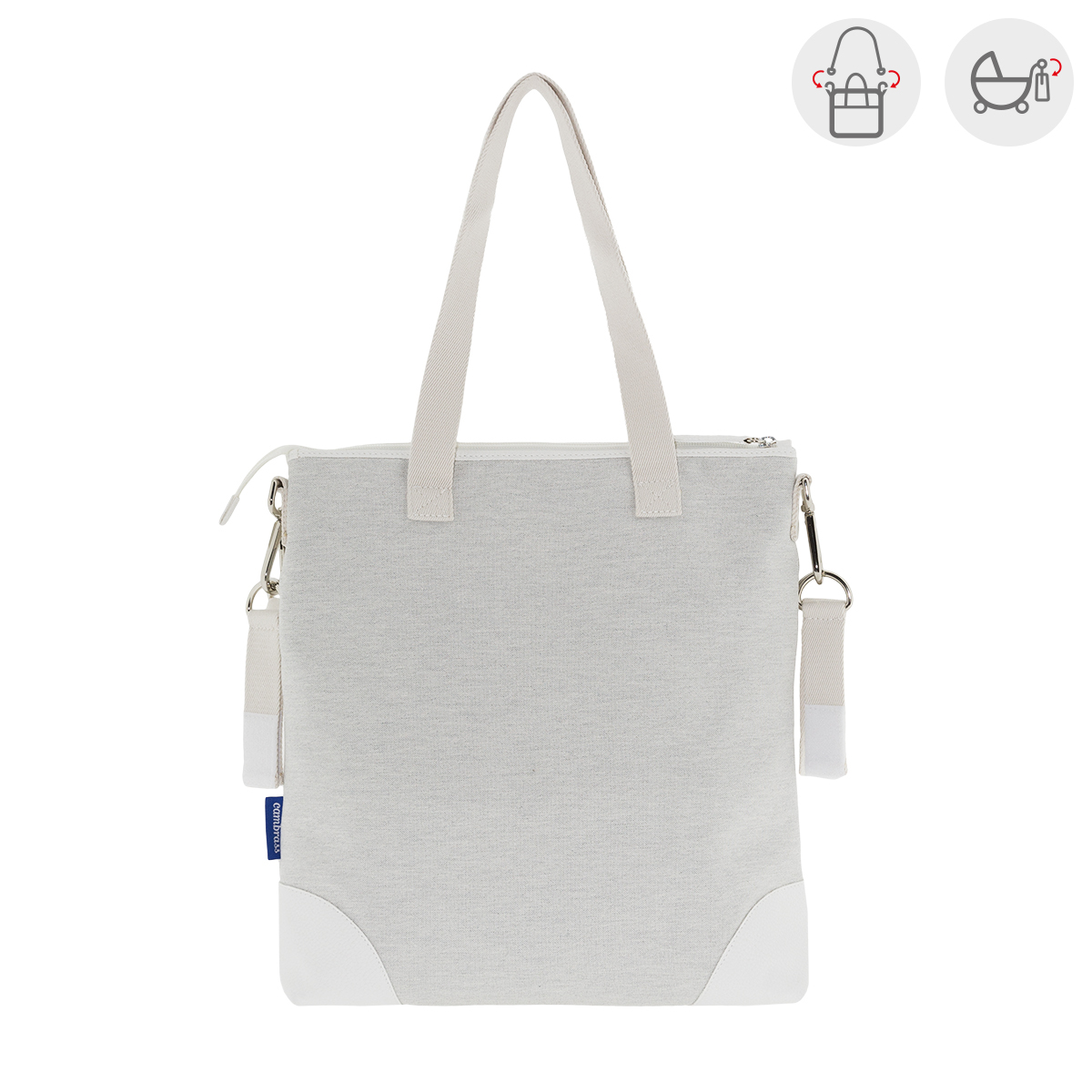 BOLSO PANERA OLIVIA GRIS