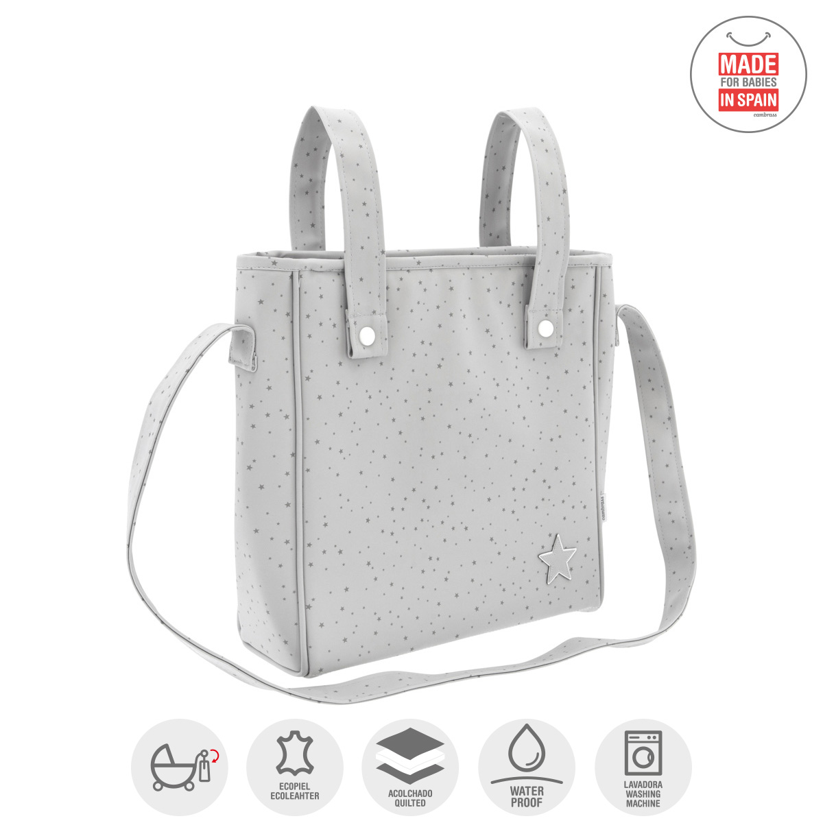 BOLSO PANIER ASTRA GRIS