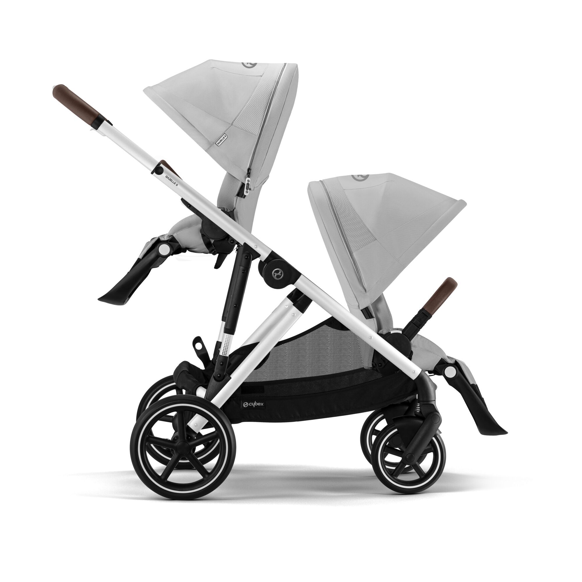 CYBEX GAZELLE S SILLA SILVER LAVA GREY (copia)