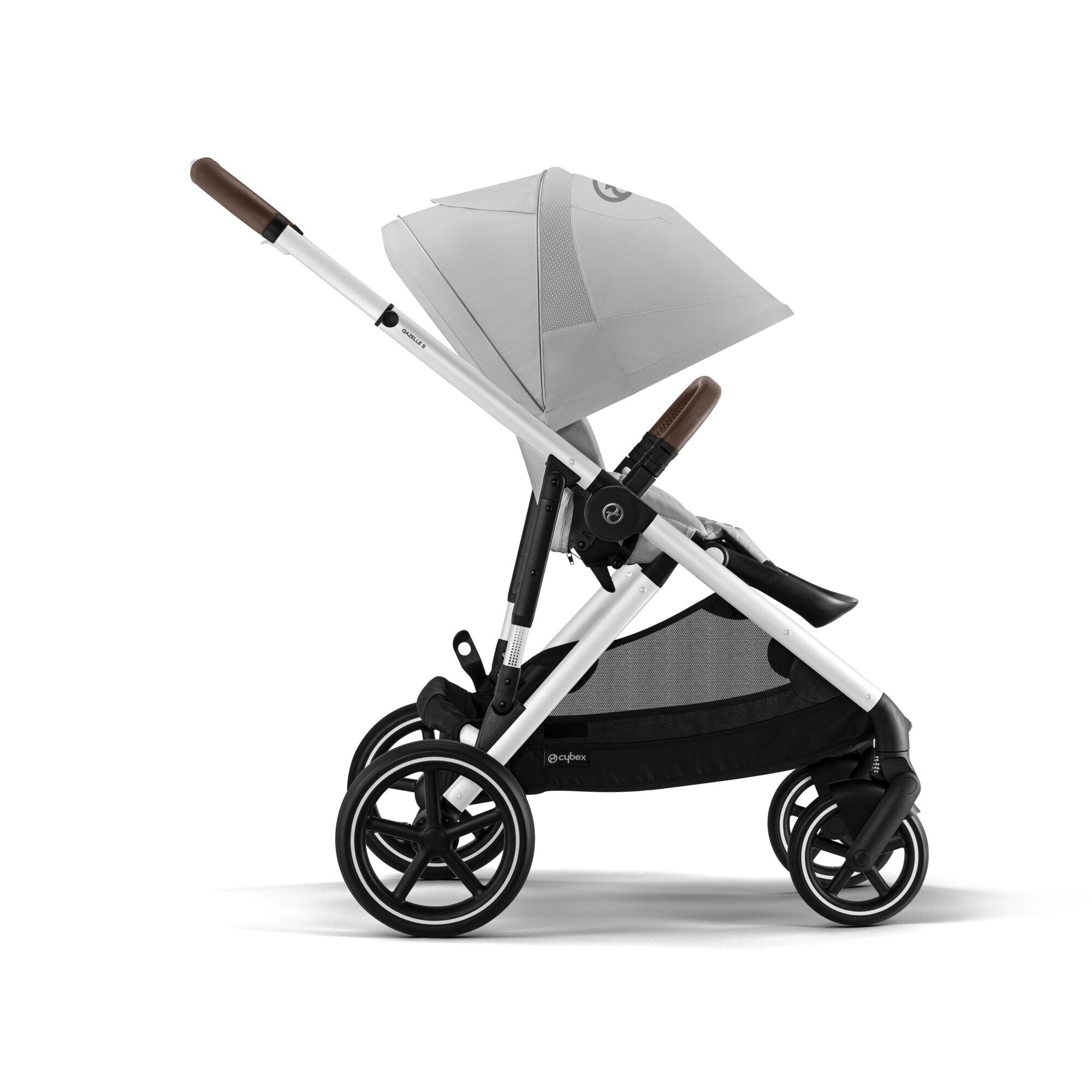 CYBEX GAZELLE S SILLA SILVER LAVA GREY (copia)