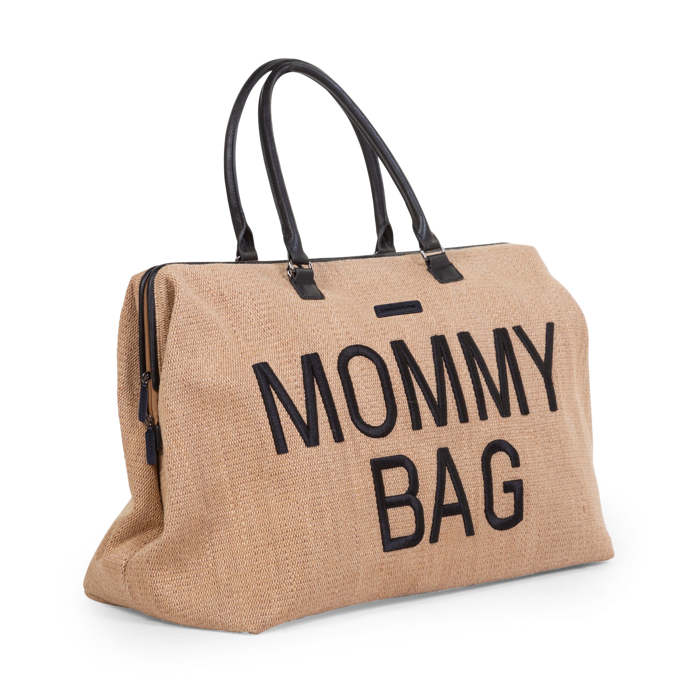 BOLSO MOMMY BAG GRANDE RAFFIA