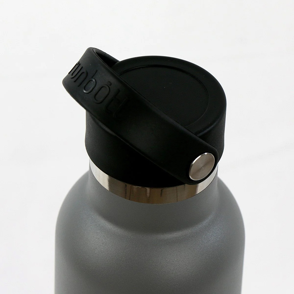 BOTELLA TERMICA RUNBOTT 600ML +TAPON STANDARD PLAIN GRIS DELFIN