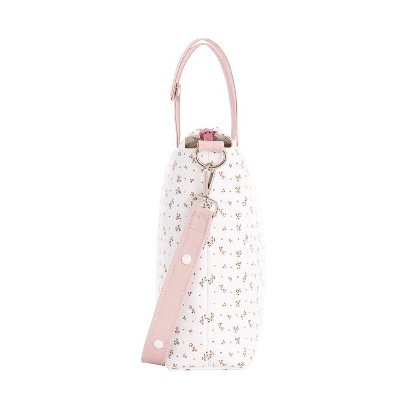 BOLSO PANERA AURA BEIG/FLORES