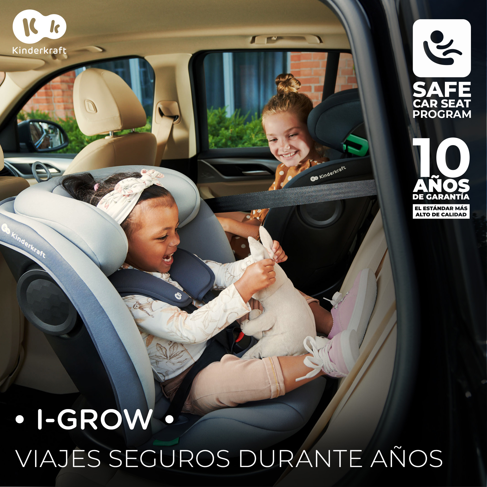 AUTOSILLA I-GROW Gris