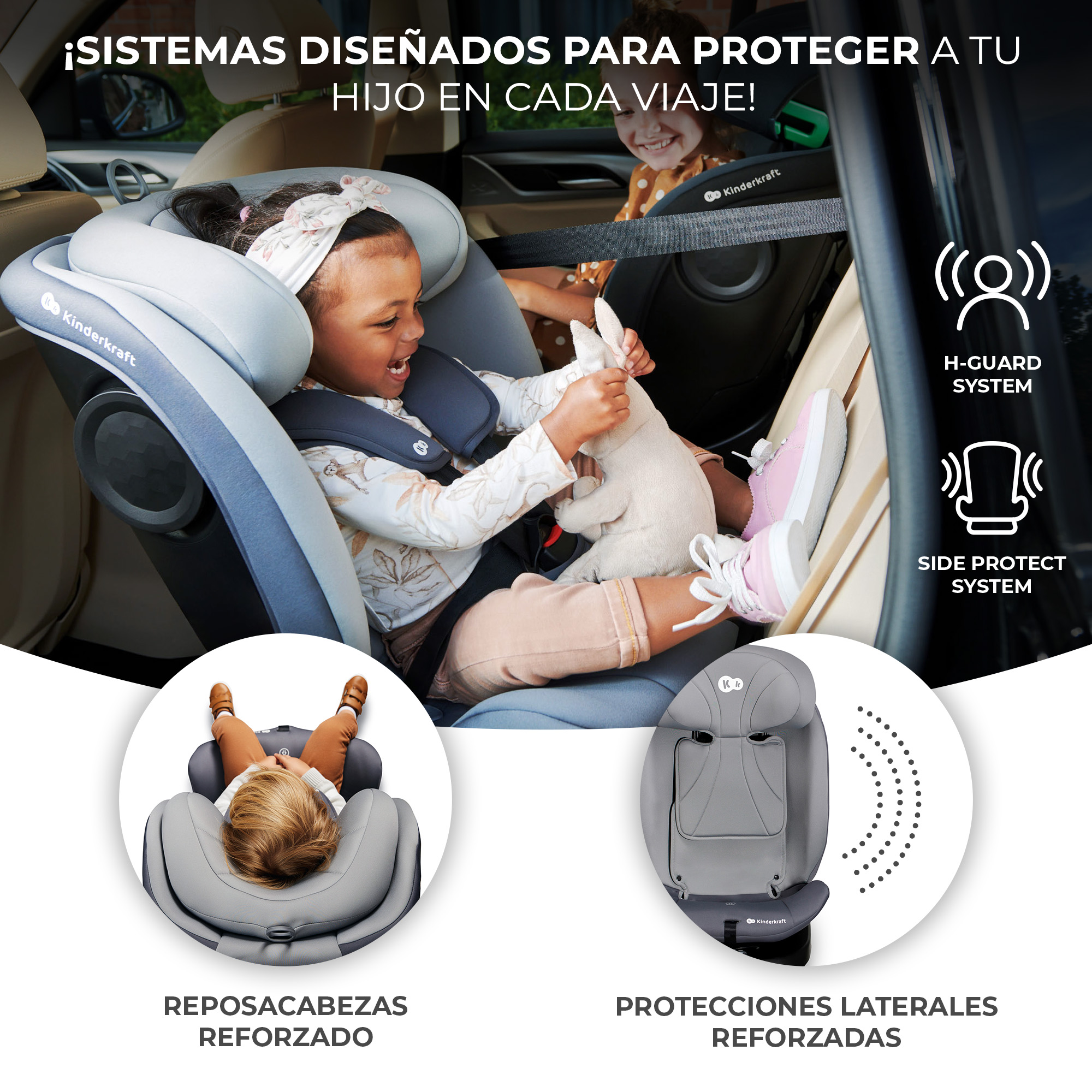 AUTOSILLA I-GROW Gris