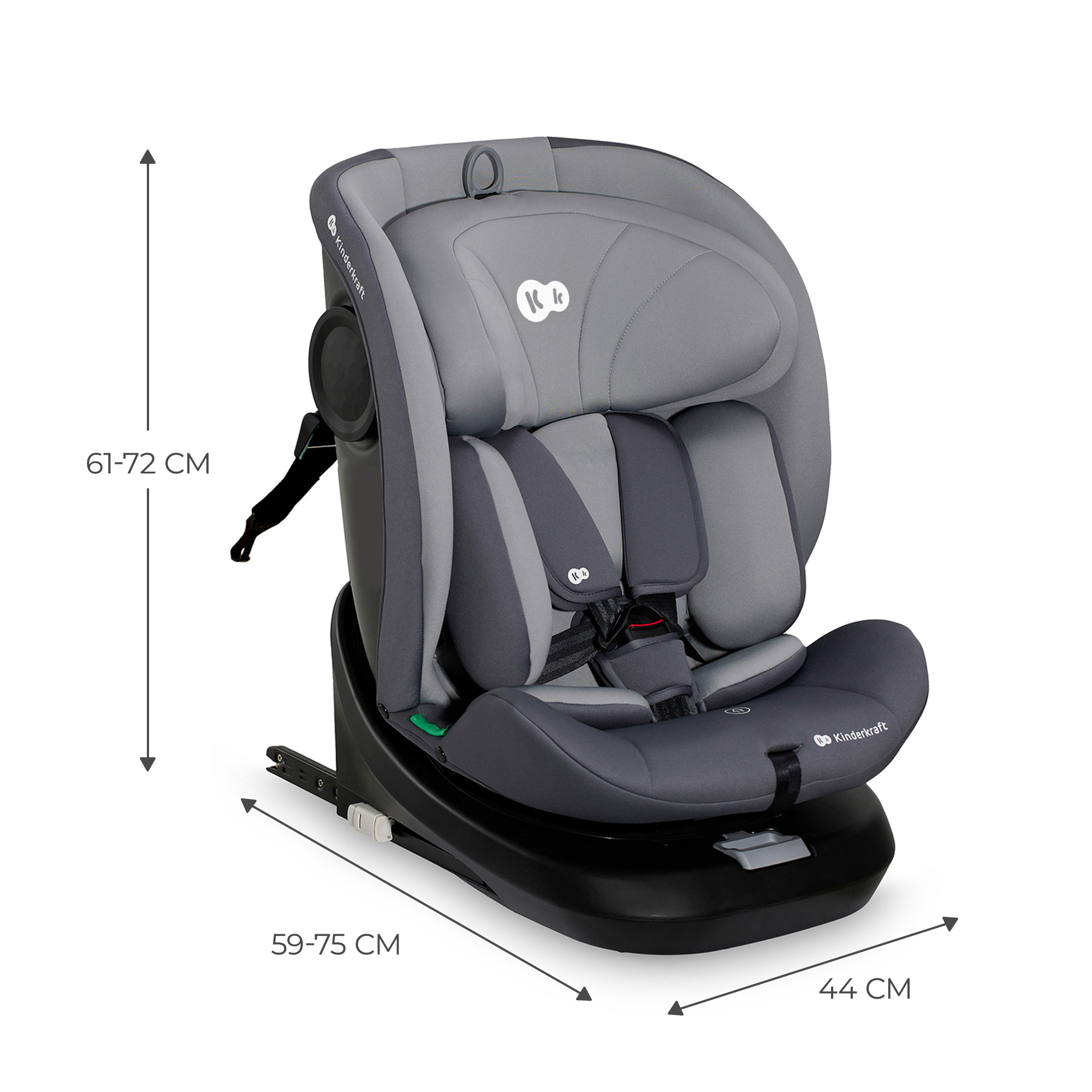 AUTOSILLA I-GROW Gris