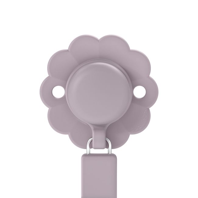 CADENA DE CHUPETE C/BROCHE SILICONA WONDER INTENSE COLOR MIST LAVENDER