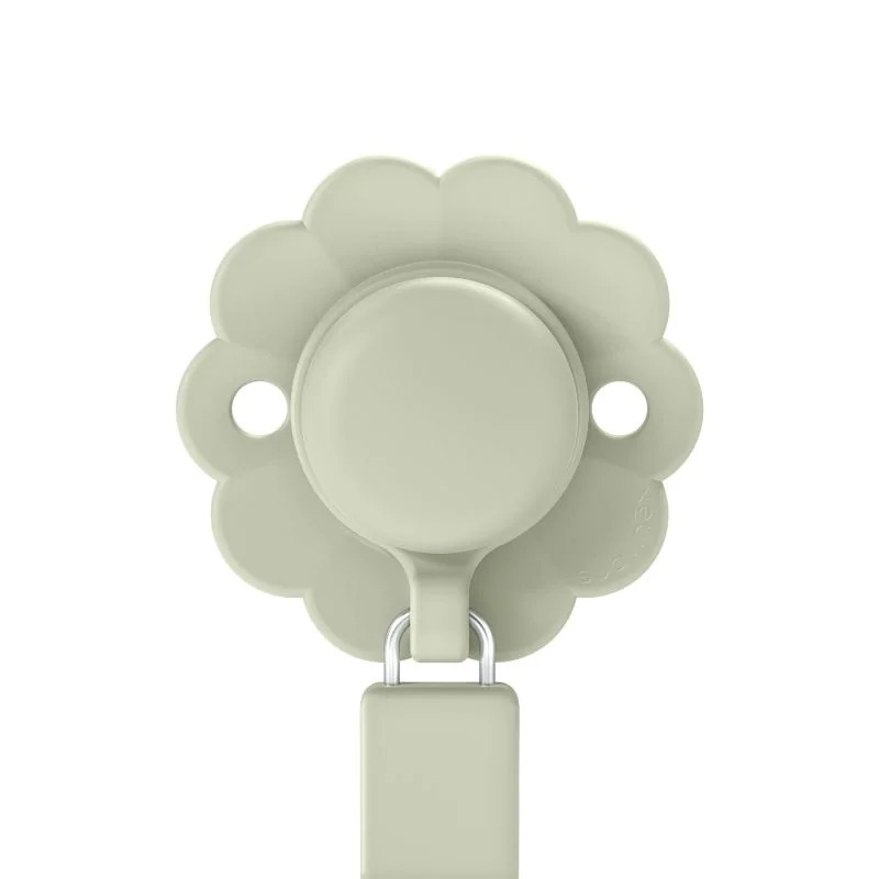 CADENA DE CHUPETE C/BROCHE SILICONA WONDER SOFT COLOR ALMOST AQUA