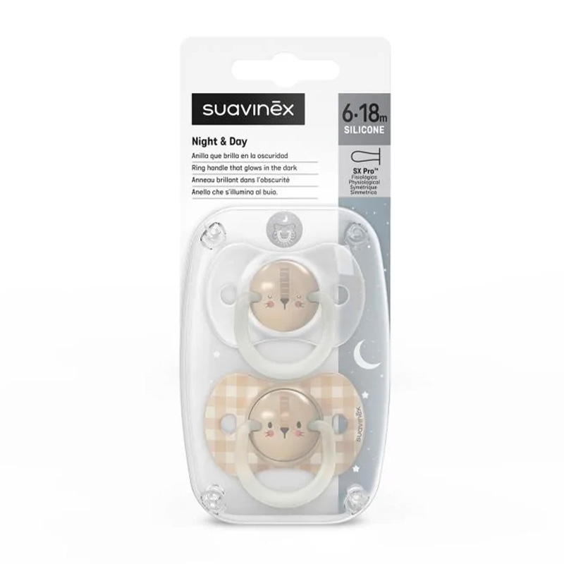 CHUPETE 2UNDS NOCHE FIS S 6-18M LION I3