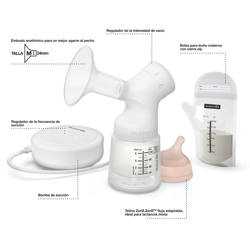 EXTRACTOR LECHE ELECTRICO 1ENCHUFE I3