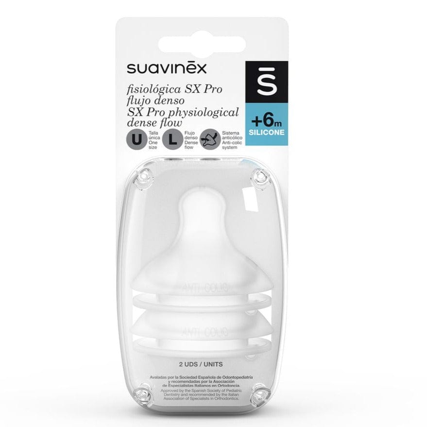 TETINA FISIOLOGICA T.L FLUJO DENSO +6M 2UNDS