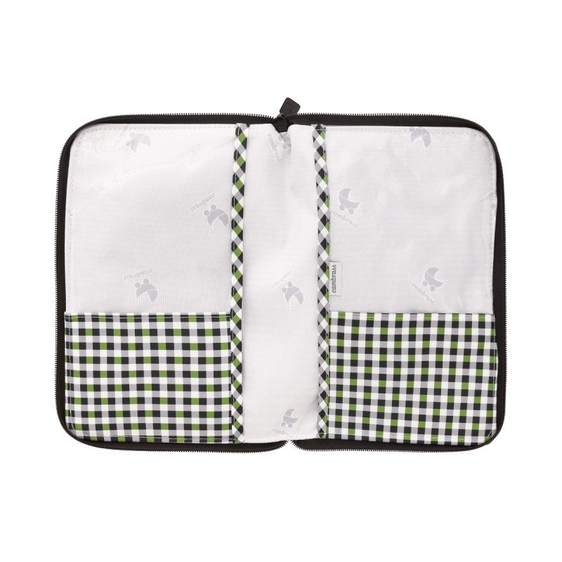 PORTADOCUMENTOS NEW VICHY KAKI 3X19X27CM
