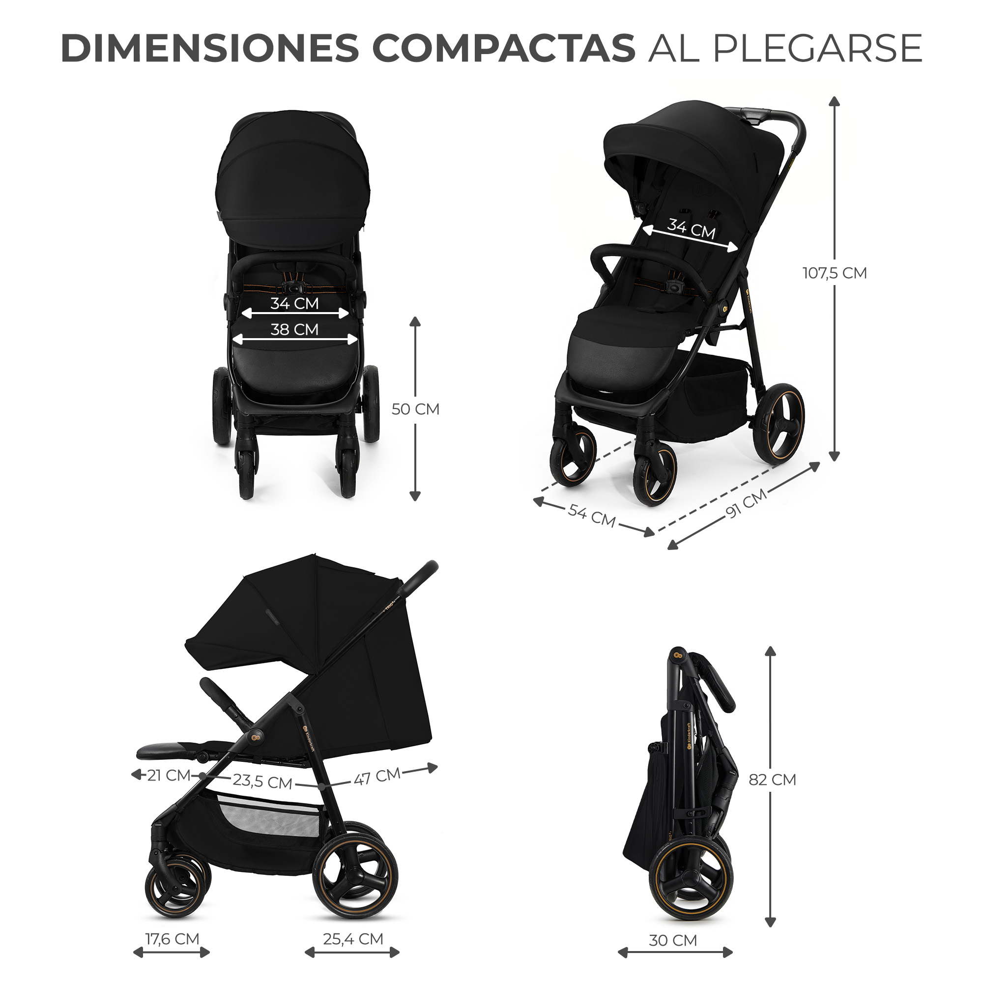 SILLA TRIG 3 ONYX BLACK