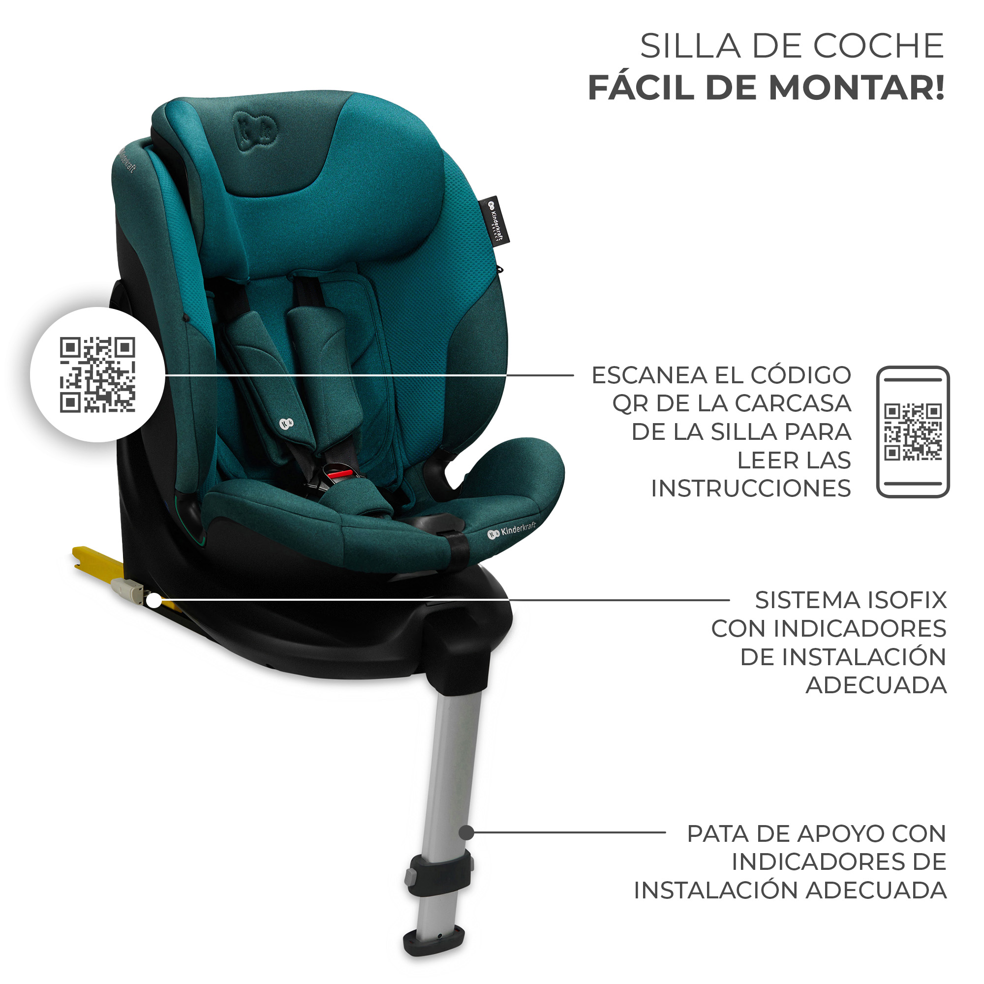 AUTOSILLA I-FIX HARBOR BLUE