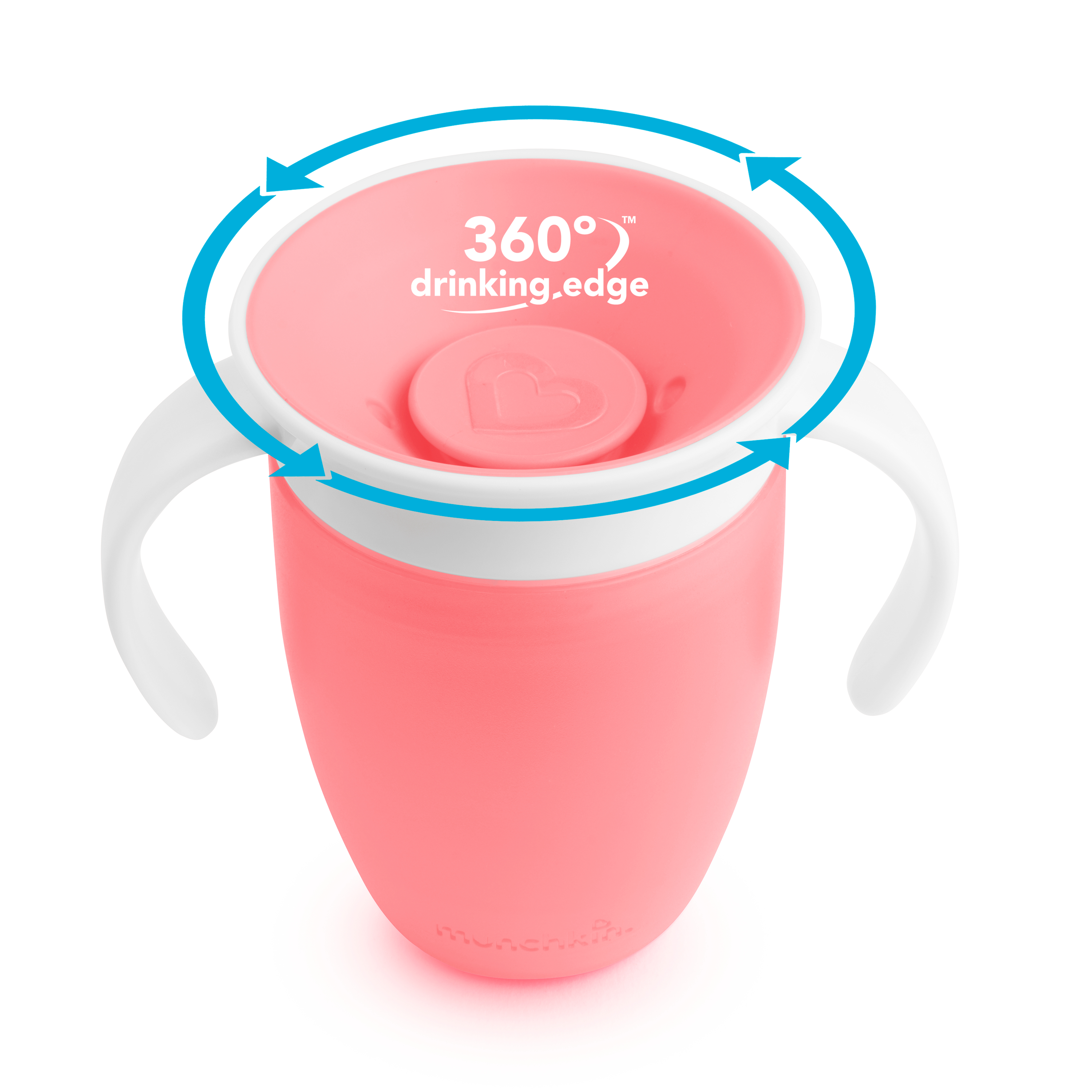 MUNCHKIN Miracle 360º - Taza antigoteo  con asas 200ml