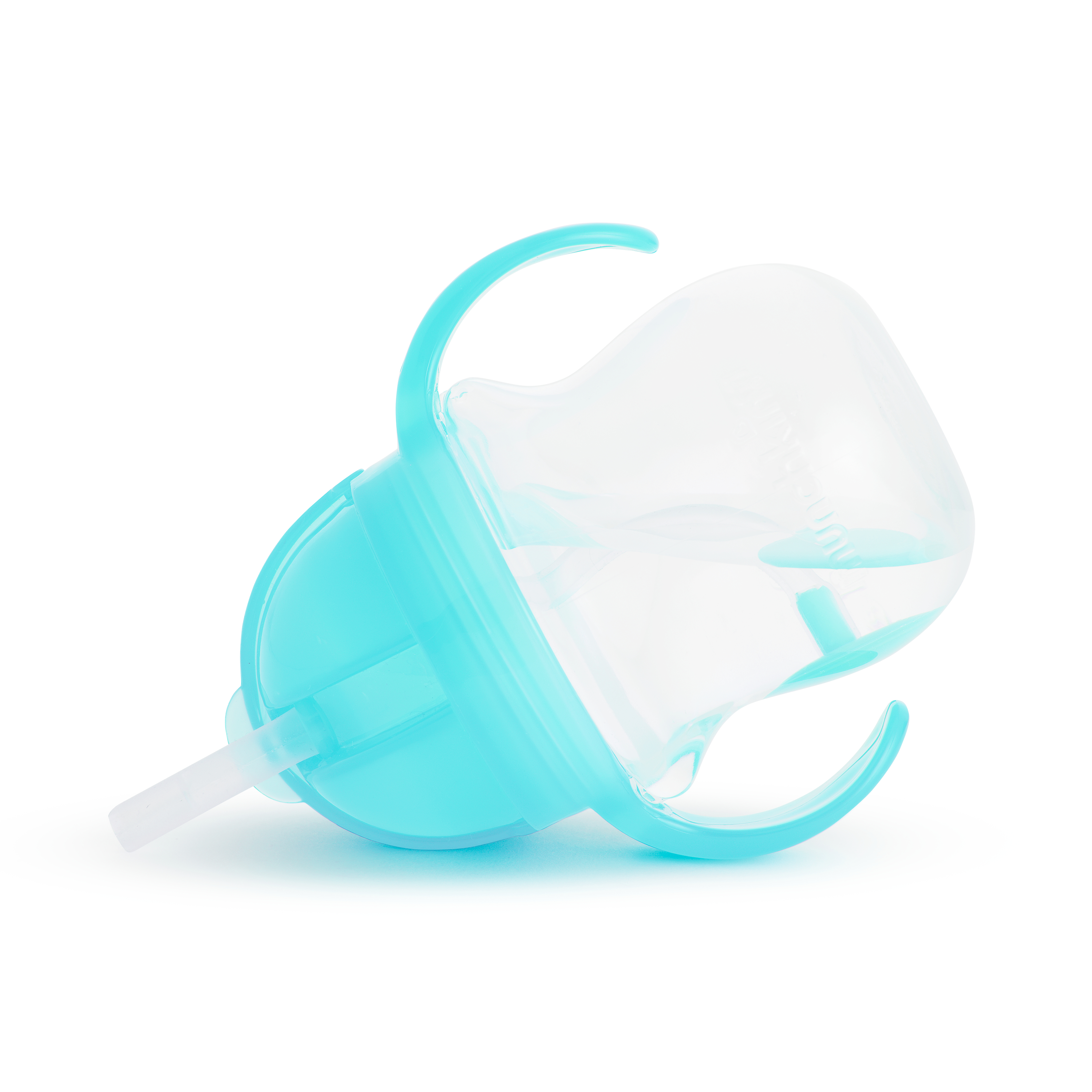 MUNCHKIN Tip &amp; Sip - Taza de entrenamiento antigoteo con pajita y contrapeso 200ml