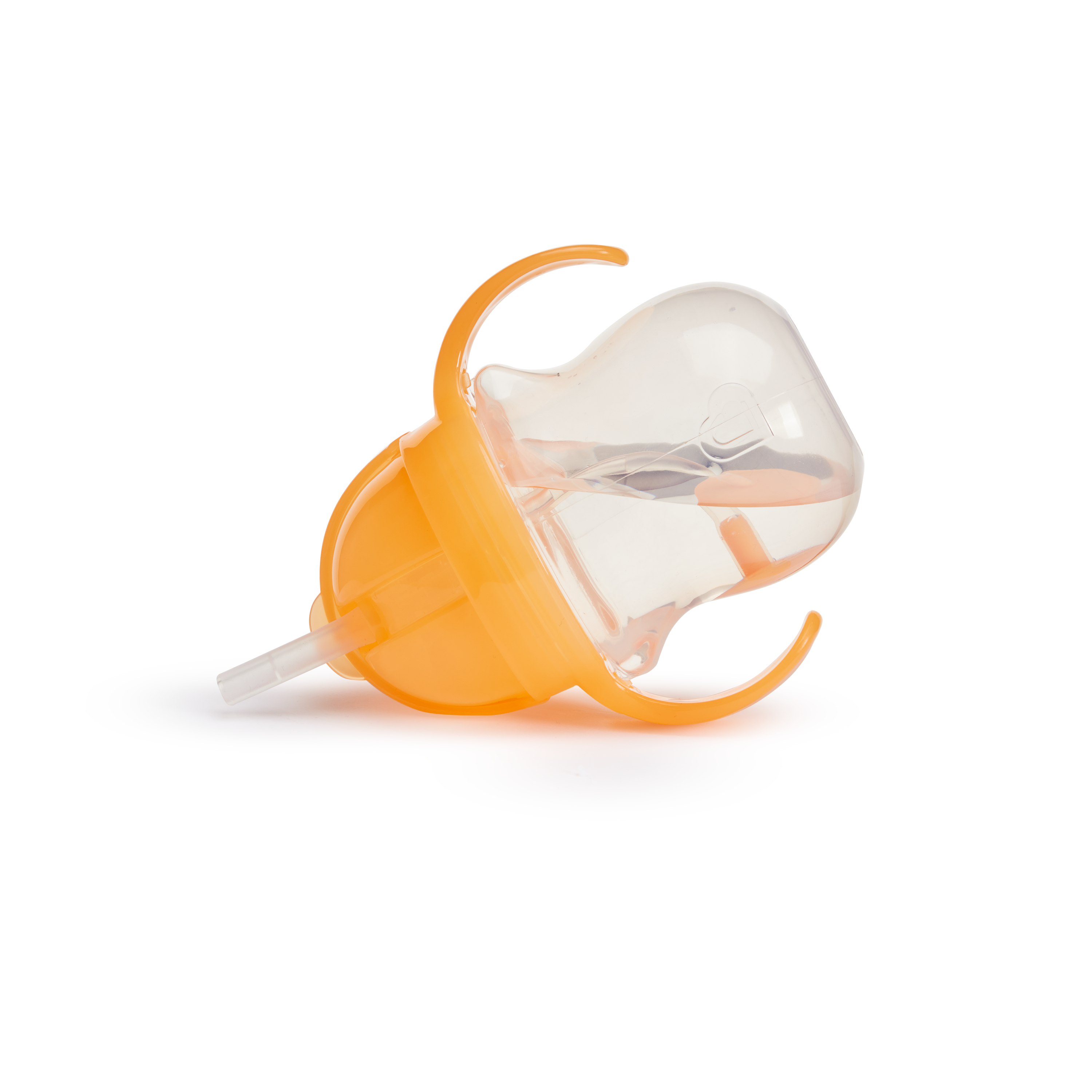 MUNCHKIN Tip &amp; Sip - Taza de entrenamiento antigoteo con pajita y contrapeso 200ml