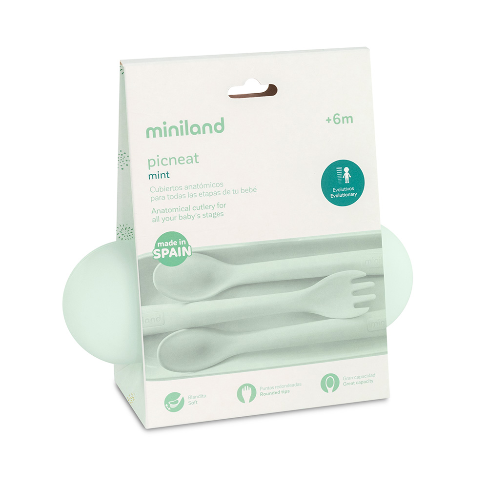 PICNEAT ESTUCHE CUBIERTOS DOLCE MINT