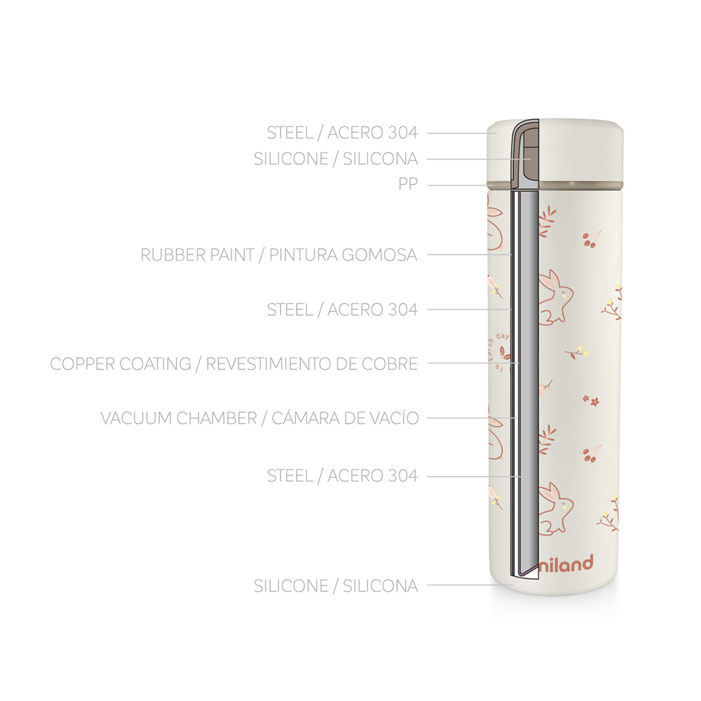 TERMO LIQUIDOS 450ML NATUR BUNNY