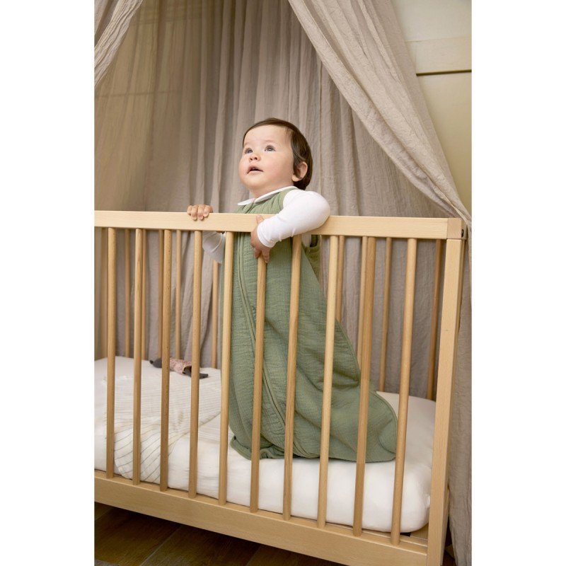 SACO DE DORMIR S/M FORRADO MUSELINA LAVADA TOG 2.0 90CM OLIVE GREEN
