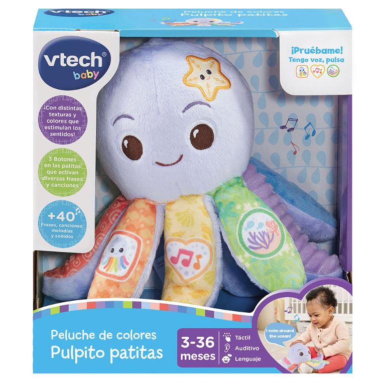 PELUCHE DE COLORES PULPITO PATITAS