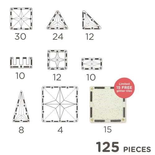 CLEVERCLIXX PACK BIRTHDAY 110 PIEZAS COLORES VIVOS + 15 GLITTER GRATIS
