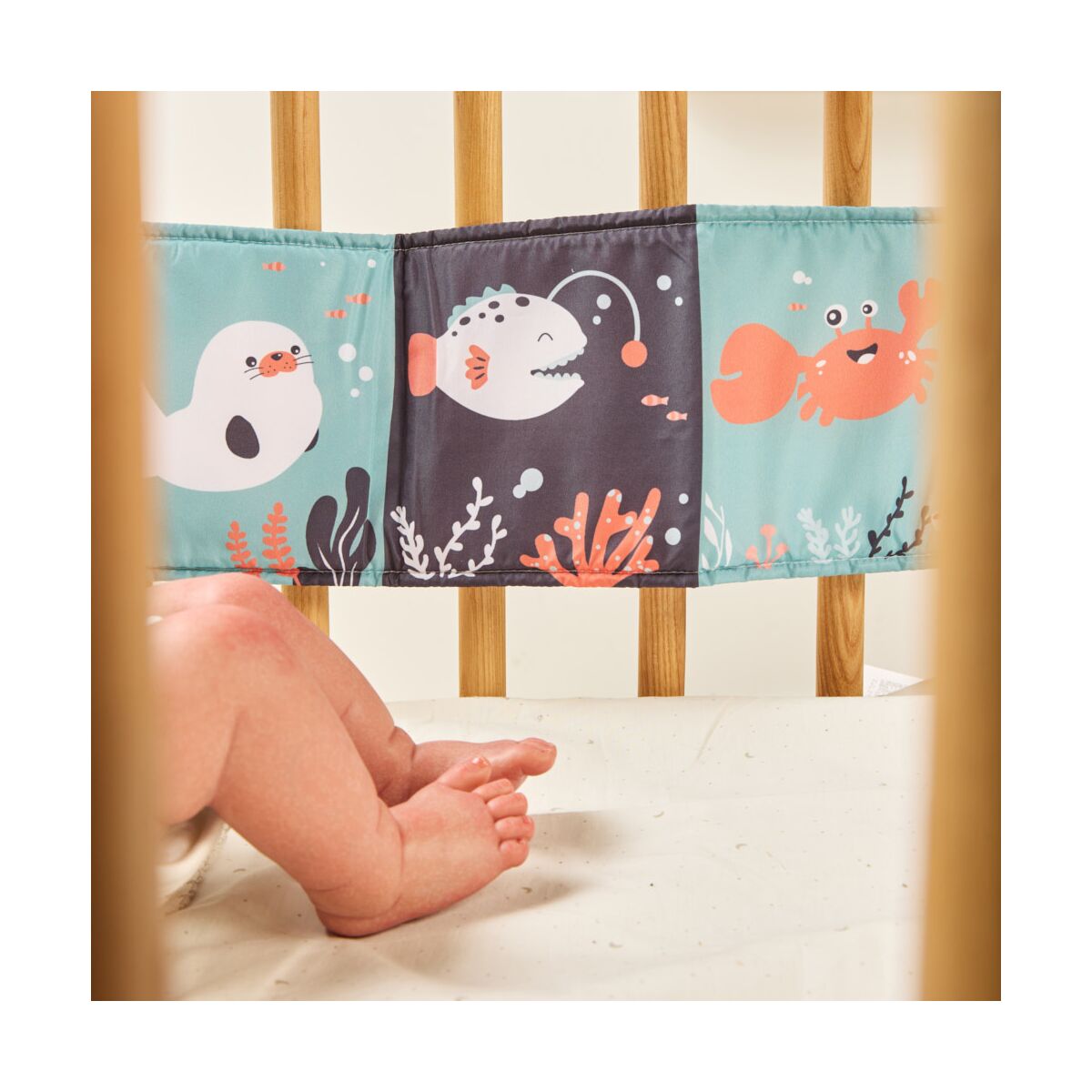 MINILAND SENSORIAL - LIBRO MARINO SUAVE DE CUNA