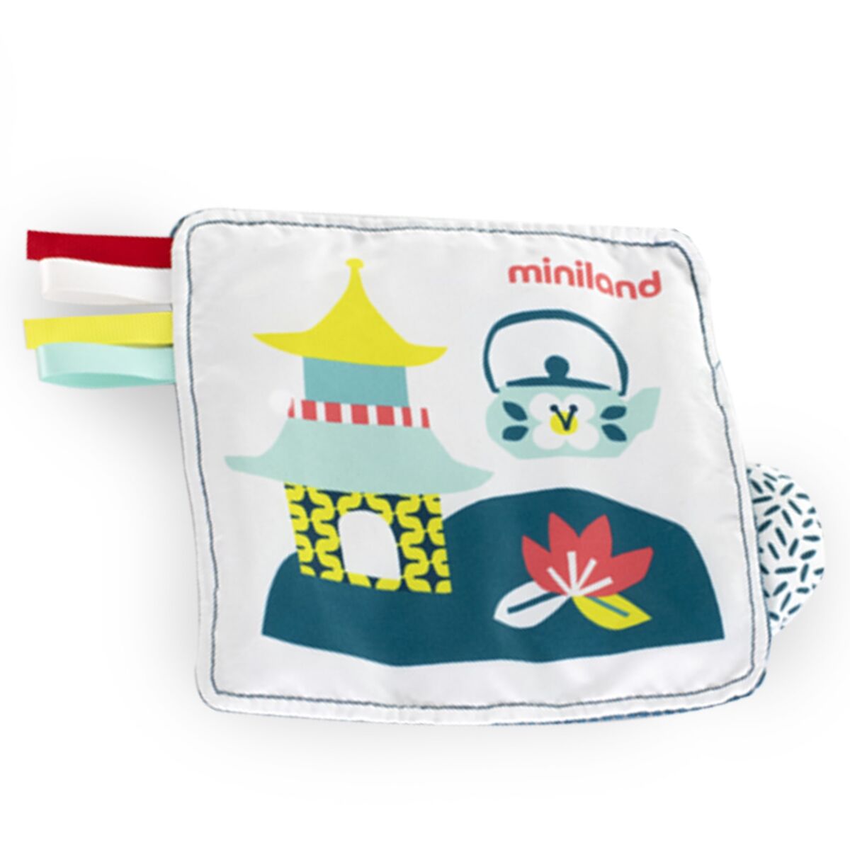 MINILAND SENSORIAL - PAPEL CRUJIENTE PANDA ROJO