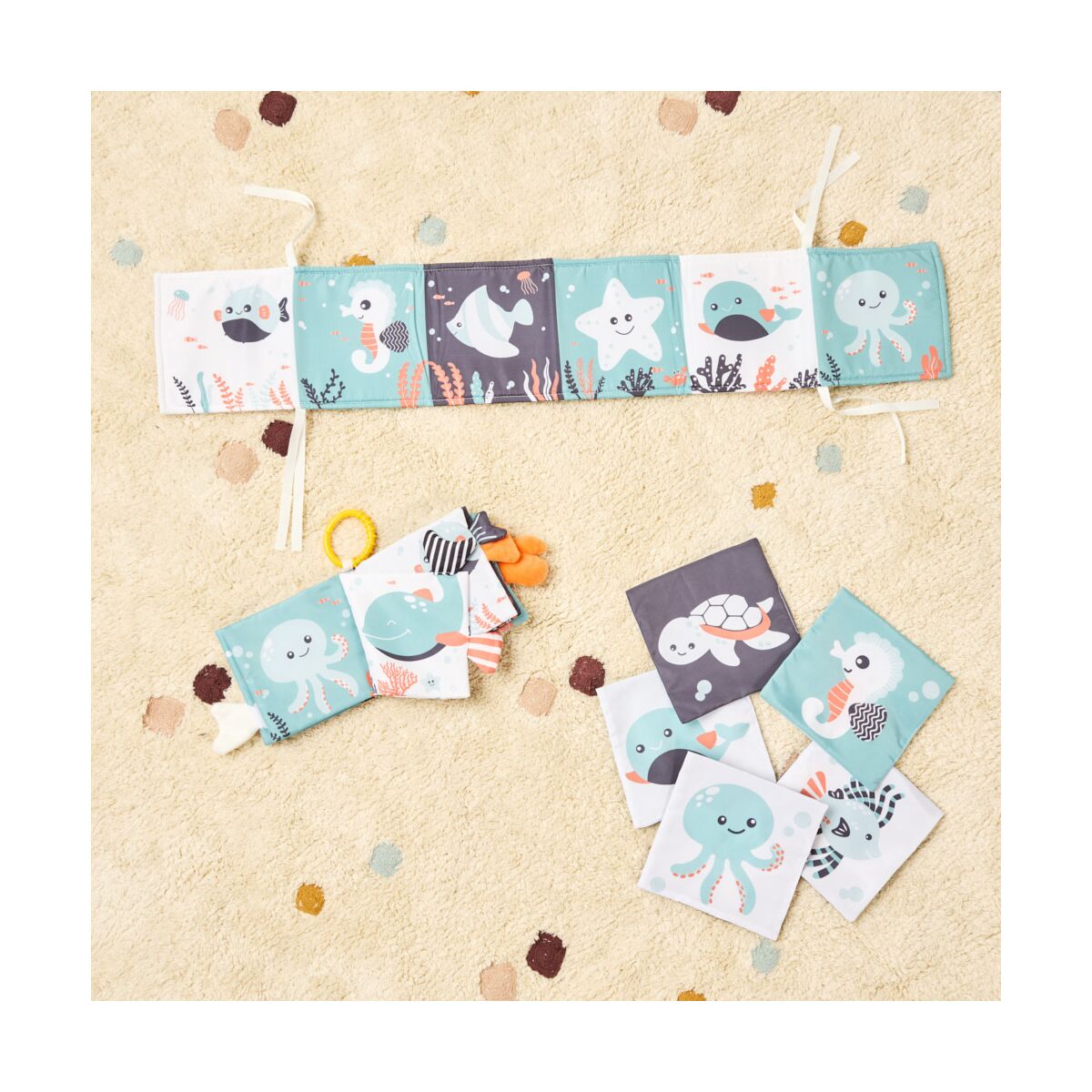 MINILAND SENSORIAL - SET DE TARJETAS MARINAS