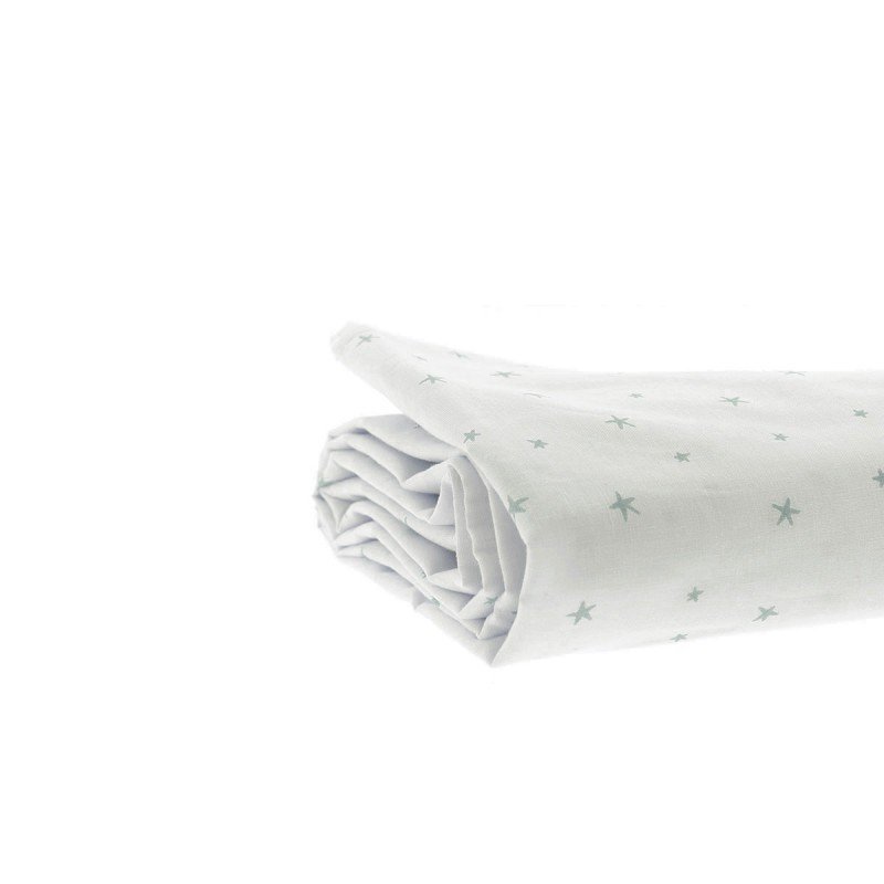 SABANA CUNA 3 PCS (CUNA 70) 120X180 CM MAGIA verde