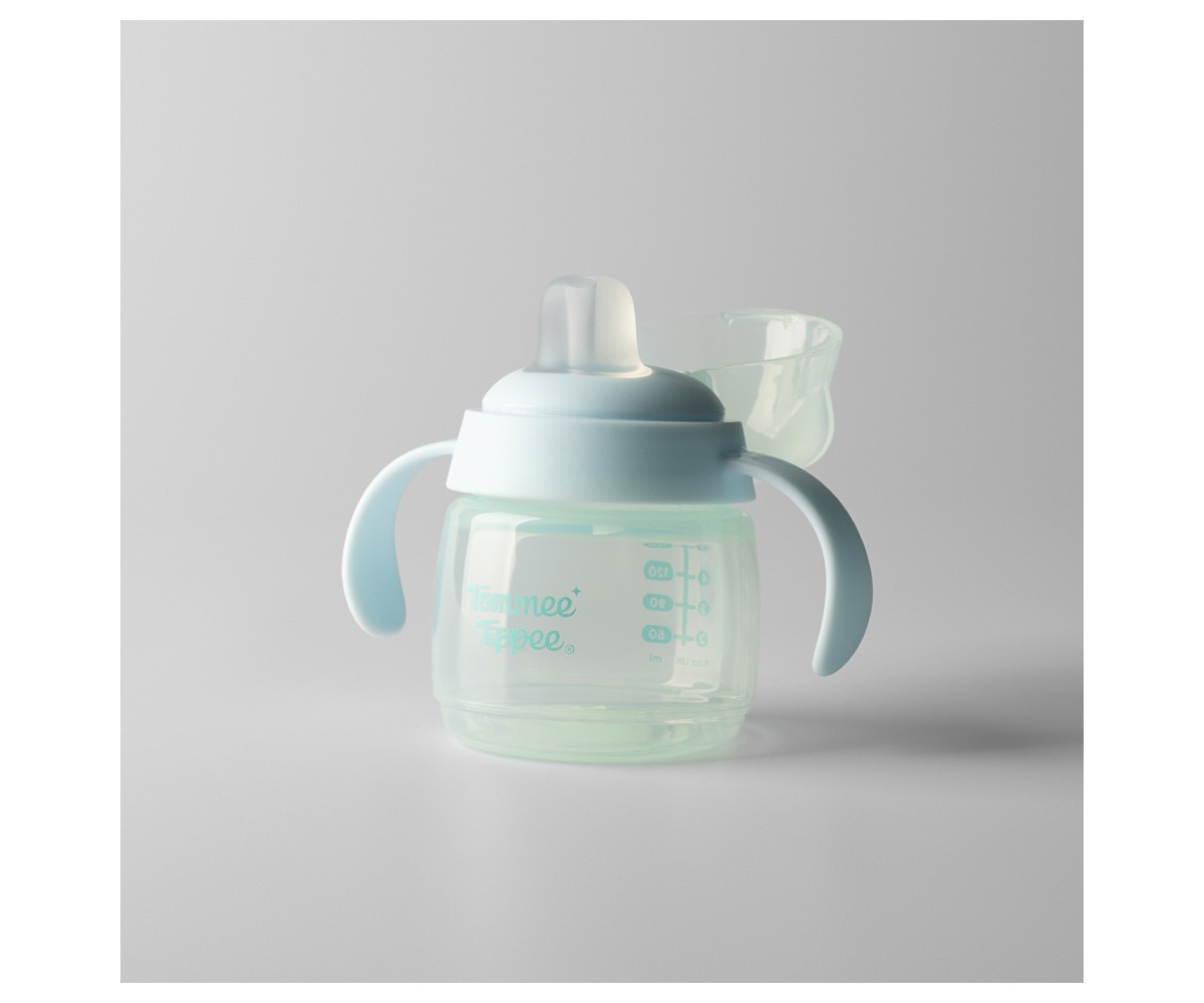 TAZA TRANSITION SPOUT 150ML AZUL