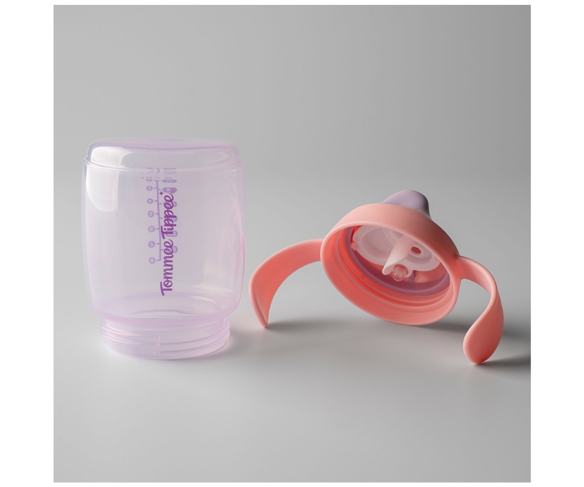 TAZA TRAINER SPOUT 240ML ROSA