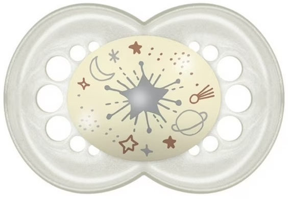 MAM CHUPETE ORIGINAL 6M+ NIGHT LATEX 2UN unisex