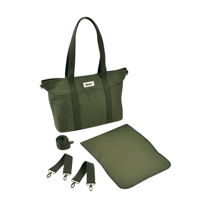 BOLSO MATERNAL MADRID VERDE LIQUEN