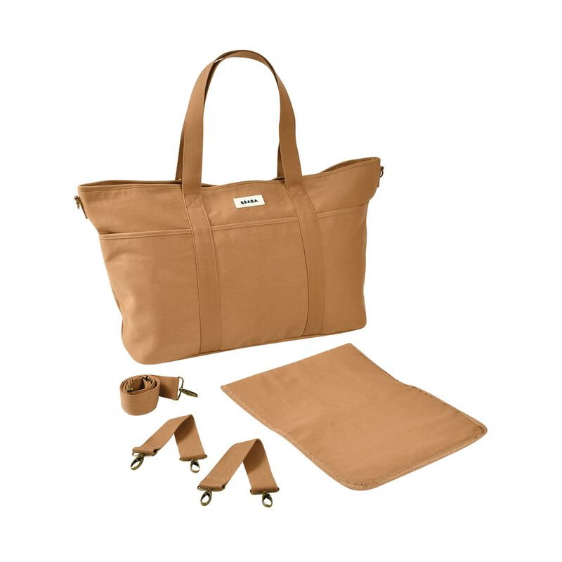 BOLSO MATERNAL MADRID XXL OCRE